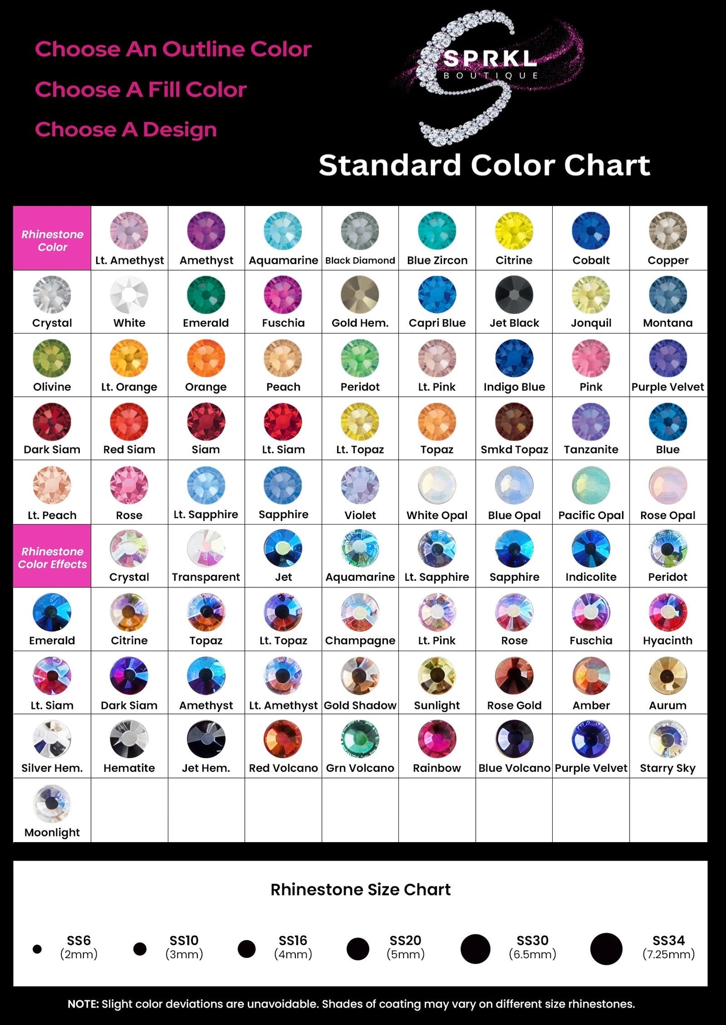 Yoga - 3 Color Rhinestone Design