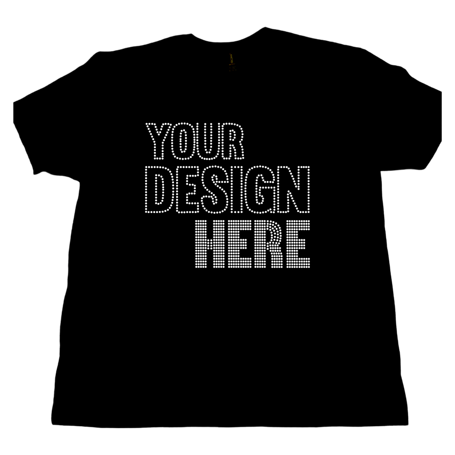 Fully Customizable Rhinestone Unisex T-Shirt