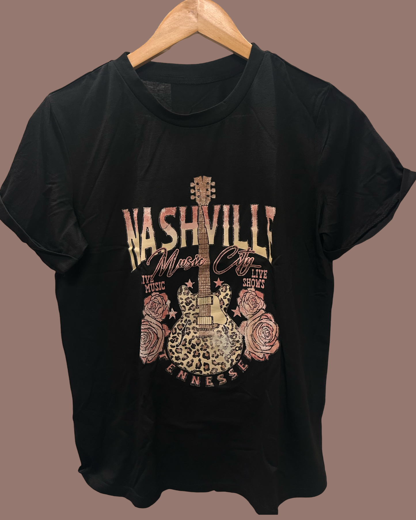 Nashville Music City Graphic T-Shirt