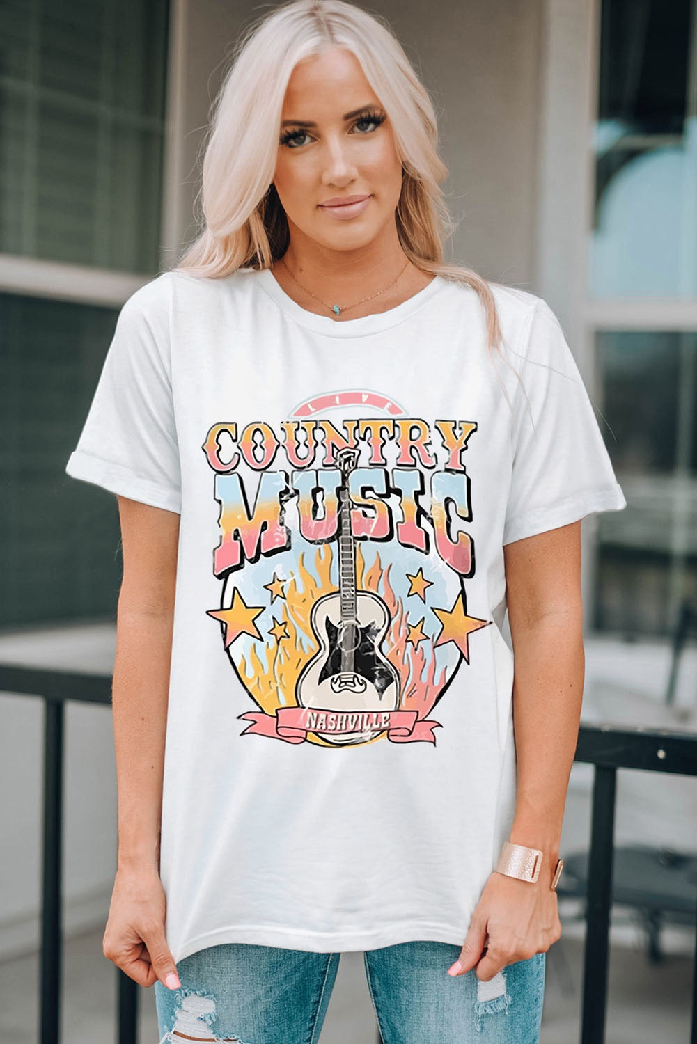Country Music Nashville Graphic T-Shirt