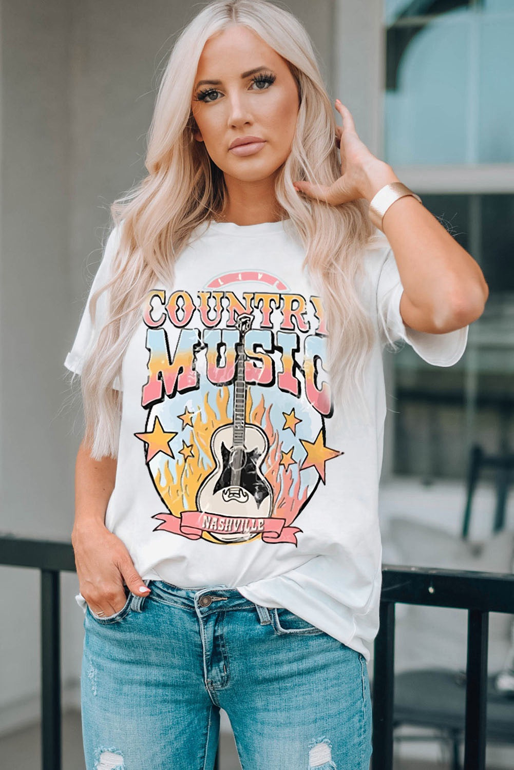 Country Music Nashville Graphic T-Shirt
