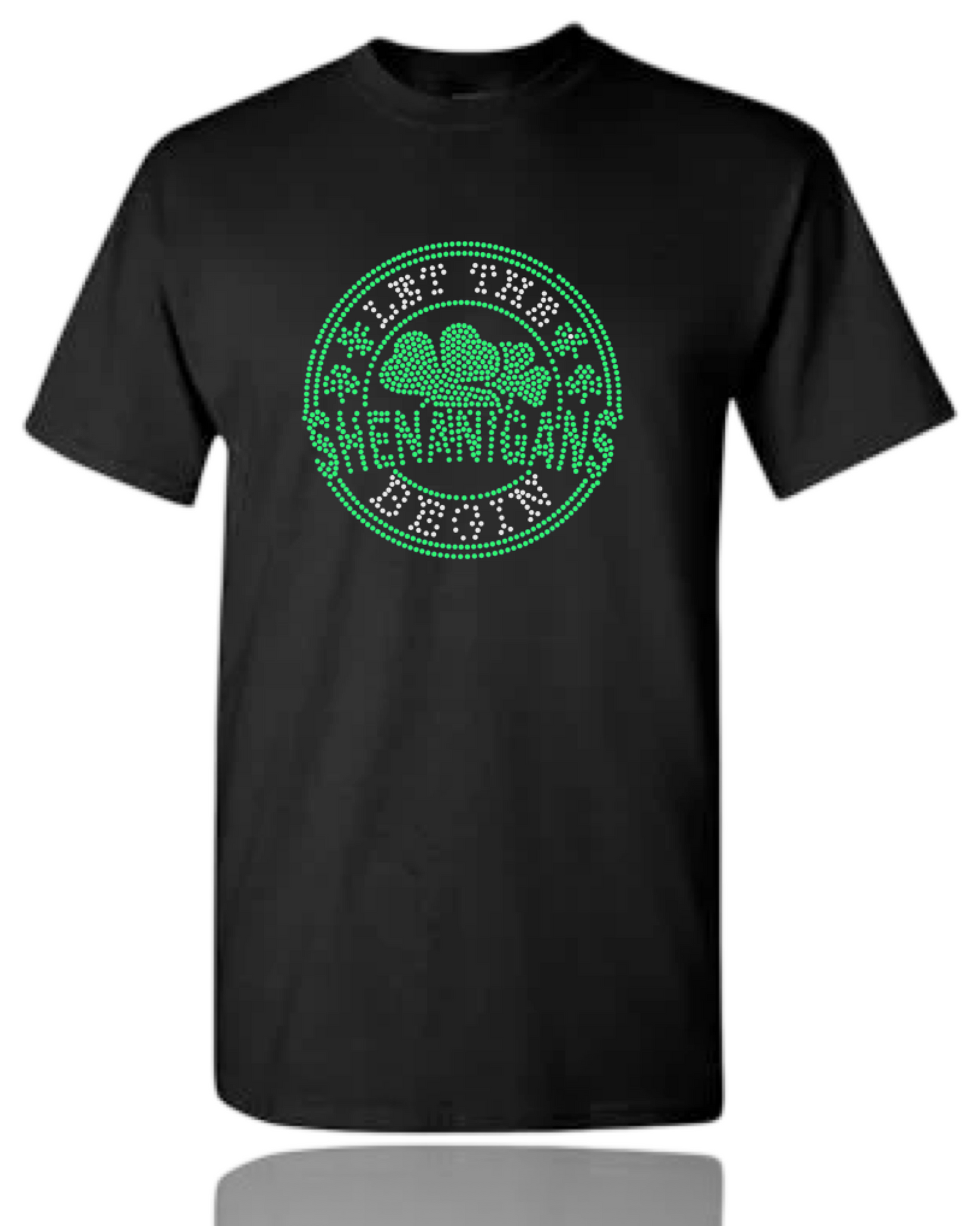 Let The Shenanigans Begin Spangle T-Shirt