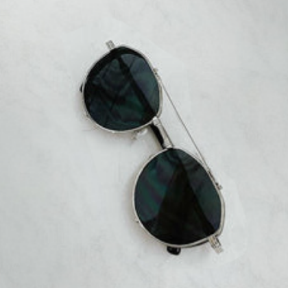 Pretty Simple Gemma Retro Aviator Sunglasses