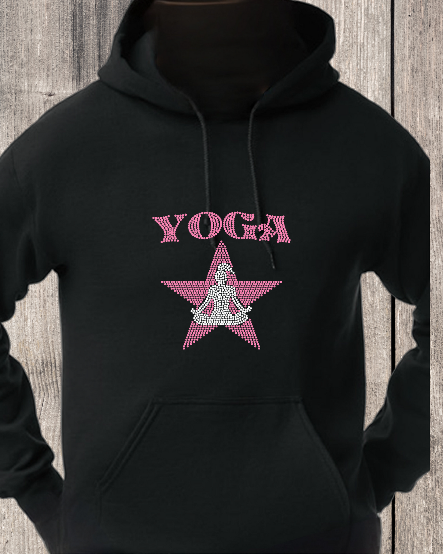 Yoga Star - 2 Color Rhinestone Design