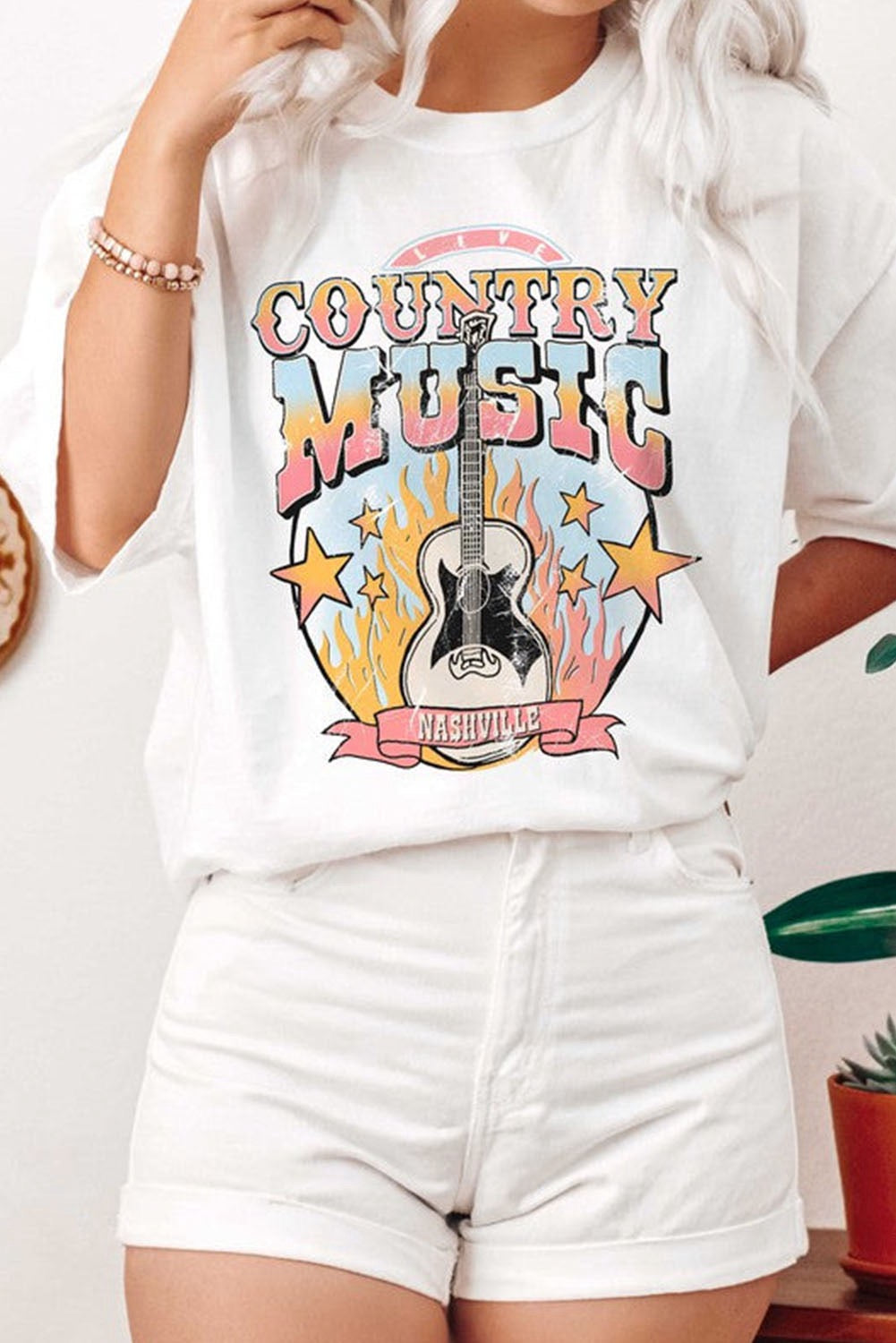 Country Music Nashville Graphic T-Shirt