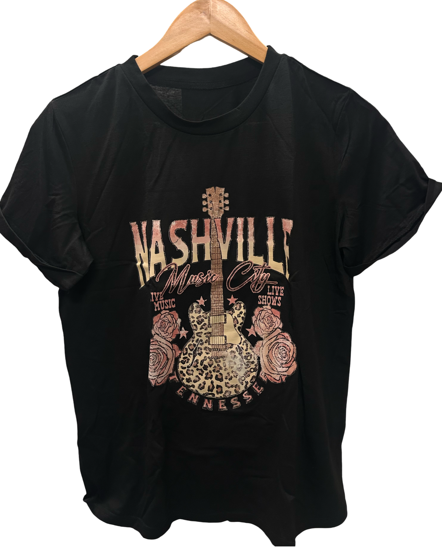 Nashville Music City Graphic T-Shirt