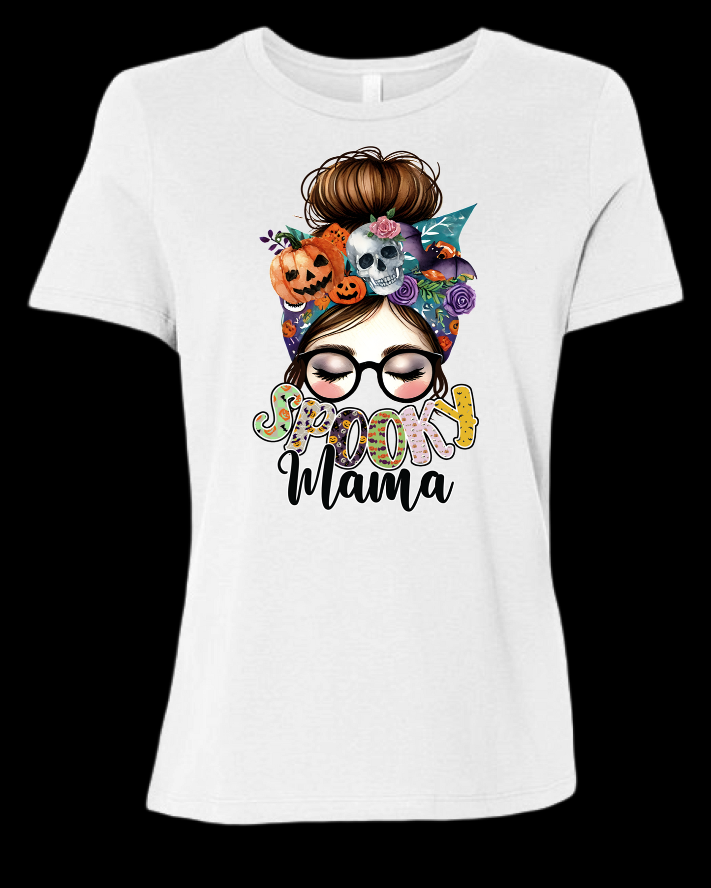 Spooky Mom Print Design Apparel