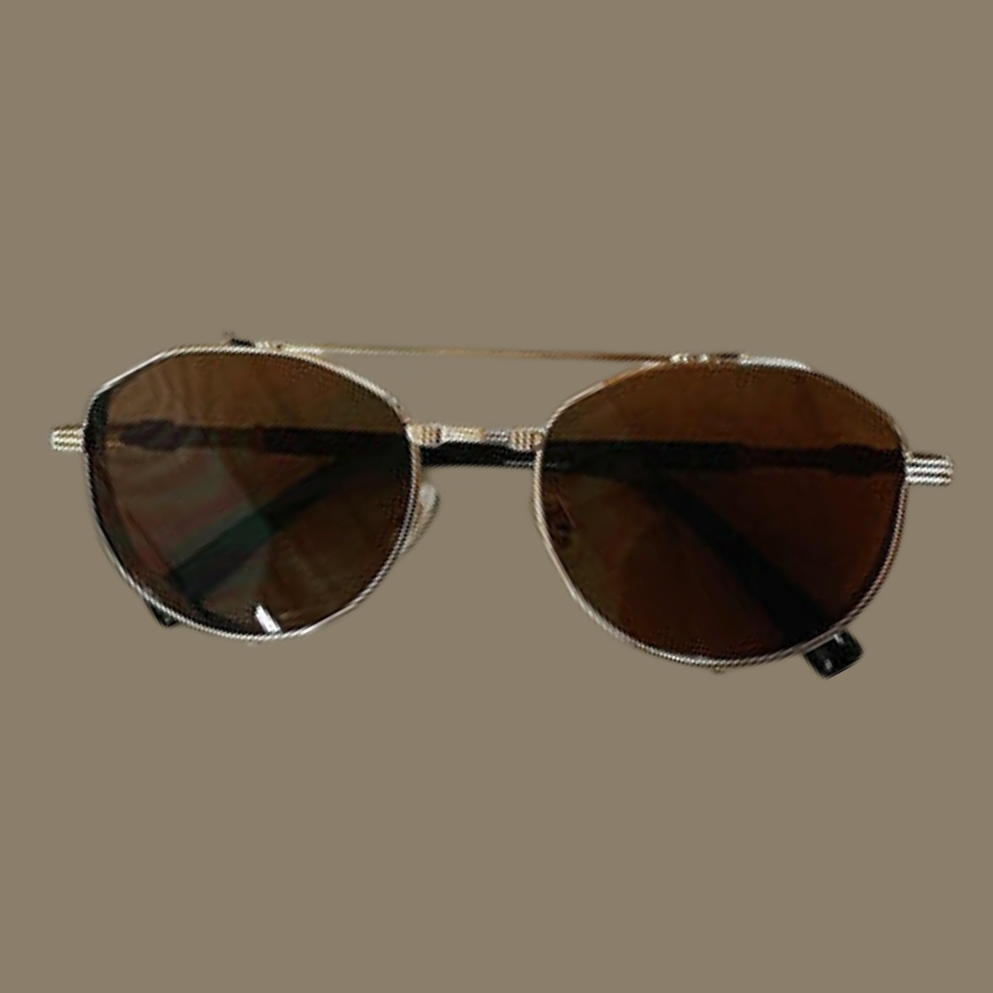 Pretty Simple Gemma Retro Aviator Sunglasses