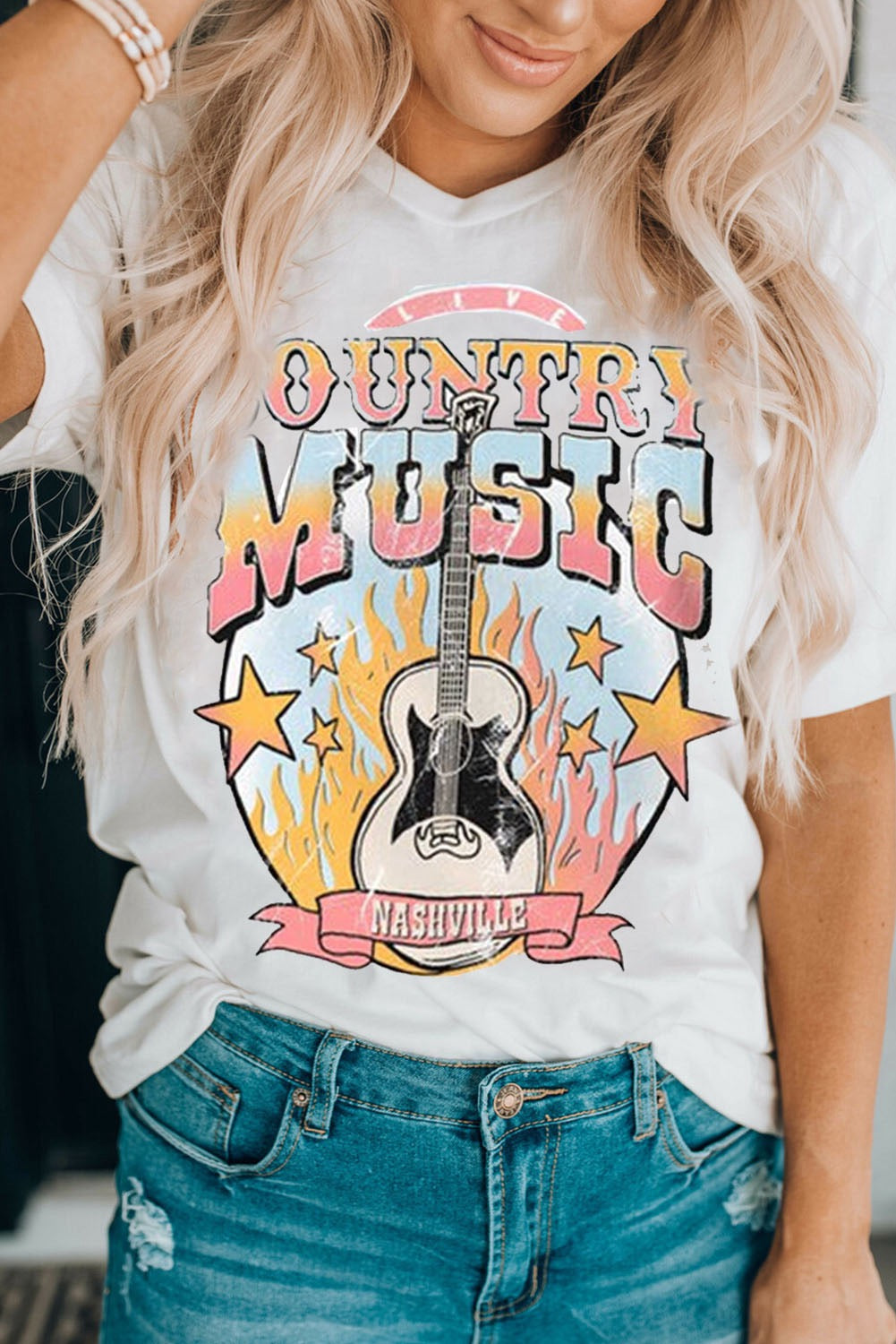 Country Music Nashville Graphic T-Shirt