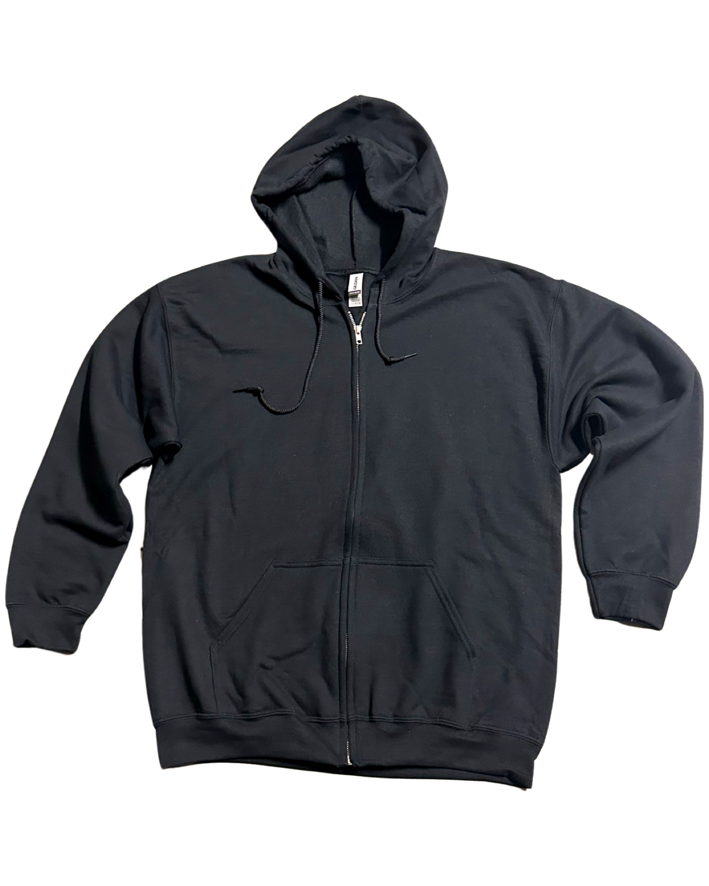 Hot Mess Mom Rhinestone Zip-Up Hoodie