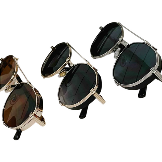 Pretty Simple  Gemma Retro Aviator Sunglasses