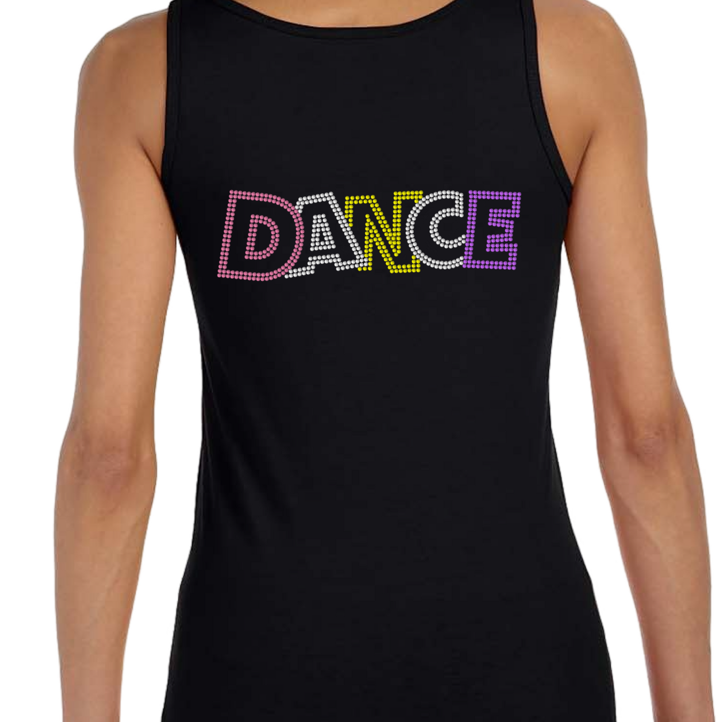 Dance Outline Women’s  Softstyle Fitted Tank