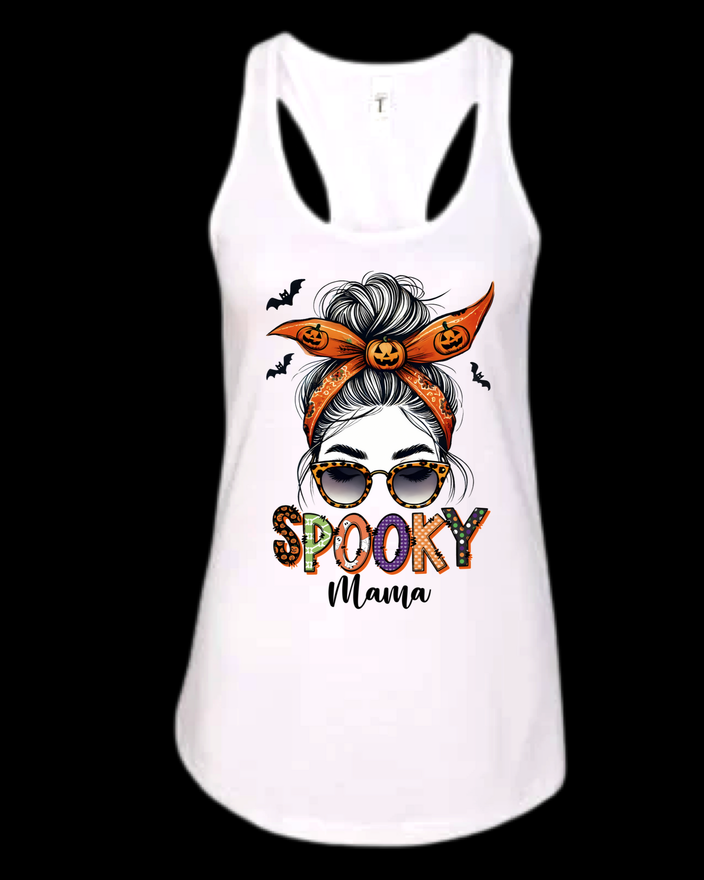 Spooky Mom Print Design Apparel