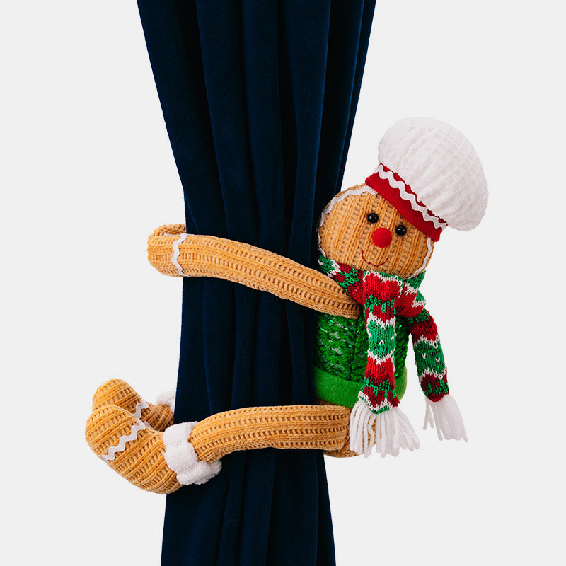 Christmas Gingerbread Curtain Clasp