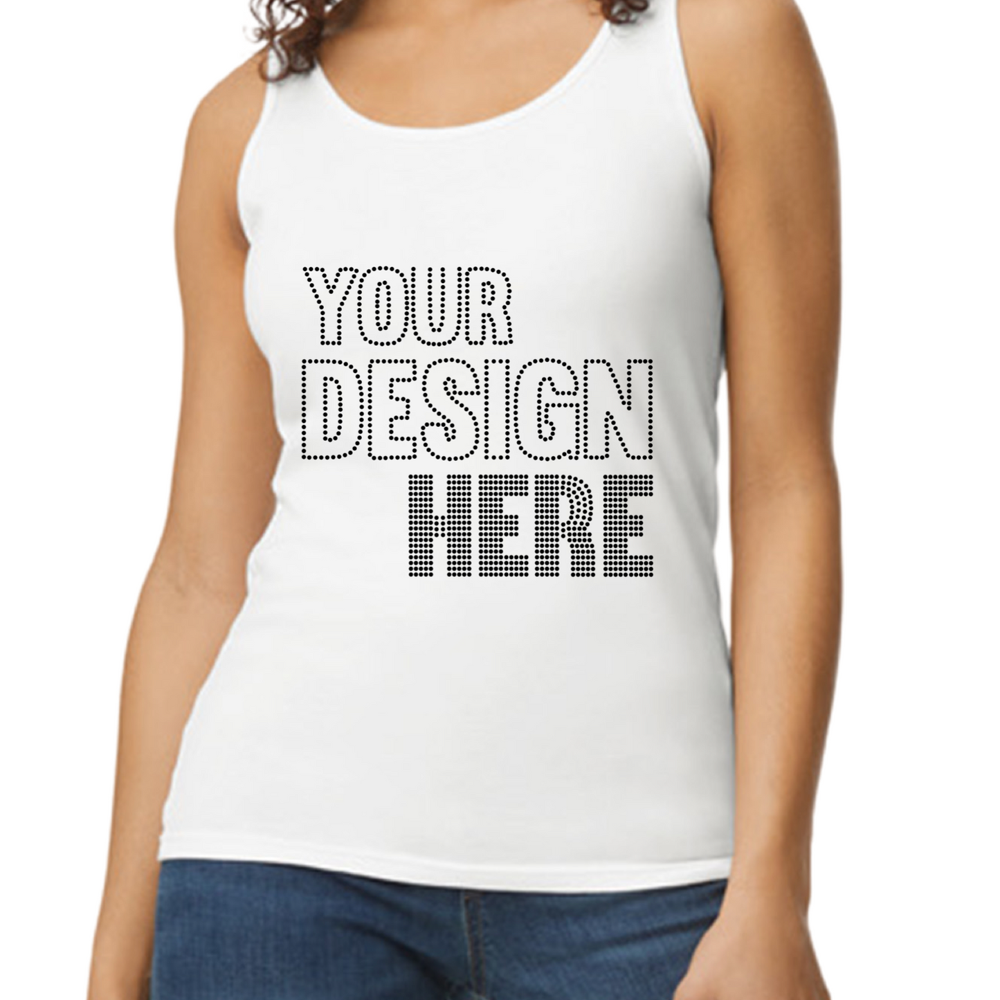 Fully Customizable Women’s  Softstyle Fitted Tank