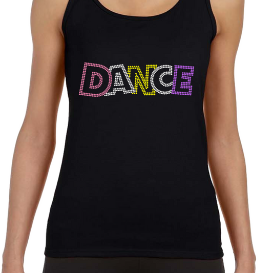 Dance Outline Women’s  Softstyle Fitted Tank