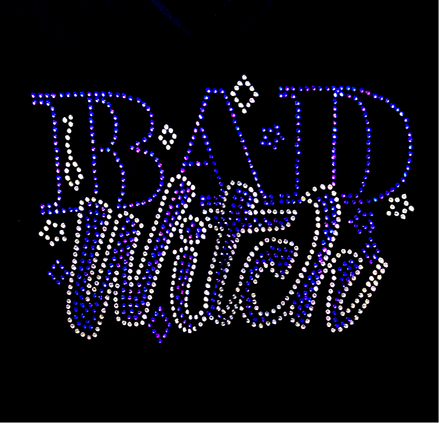 Bad Witch Rhinestone Unisex T-Shirt