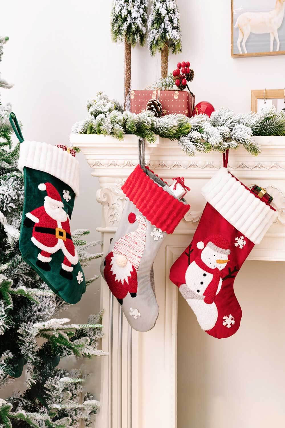 3 Pack Christmas Stockings