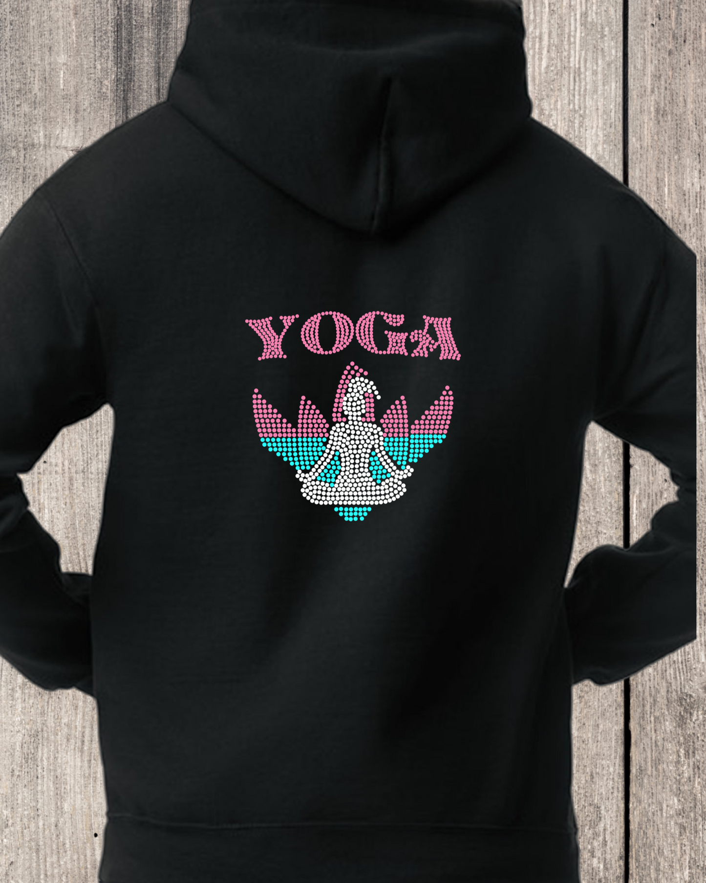 Yoga - 3 Color Rhinestone Design