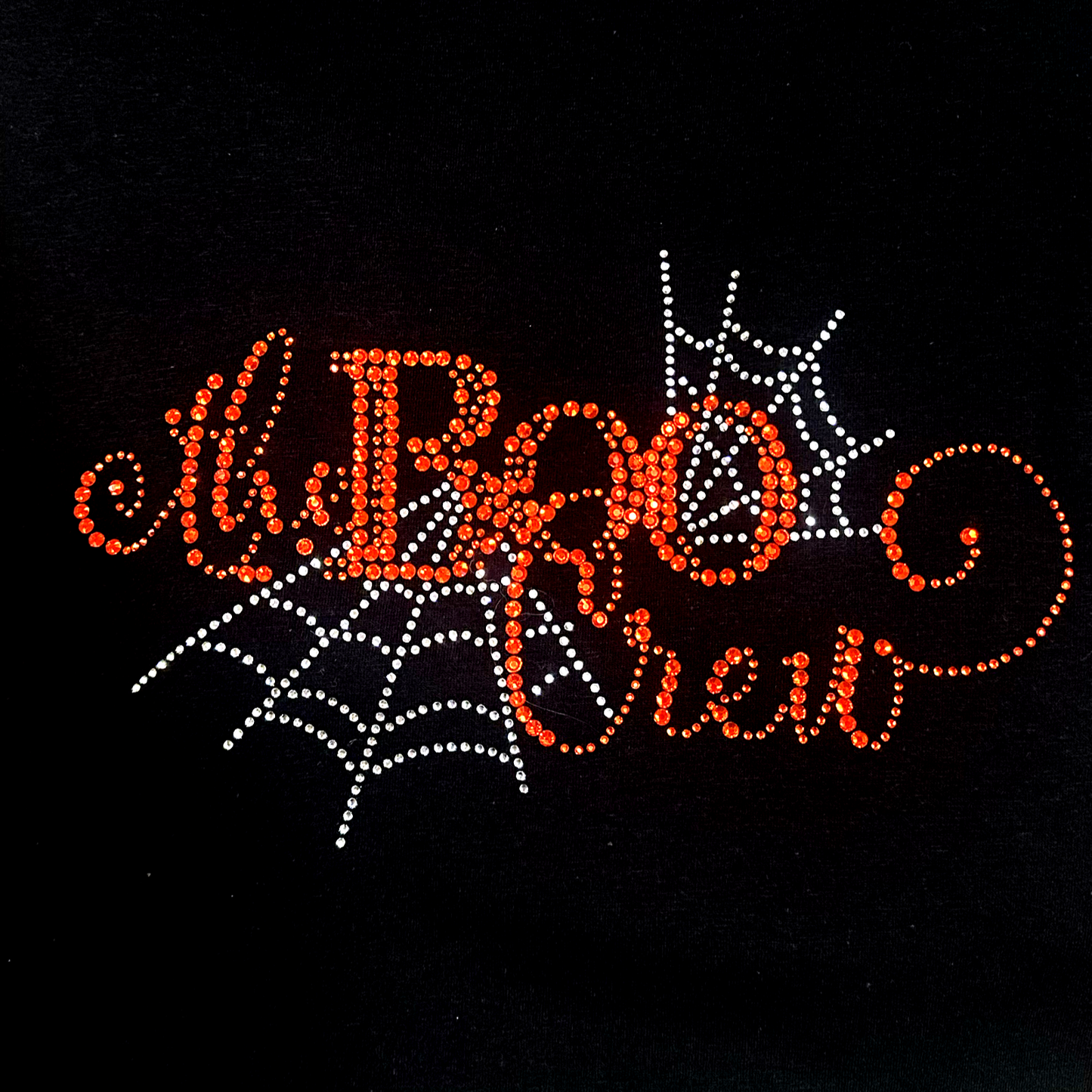 The Boo Crew Rhinestone Zip-Up Hoodie