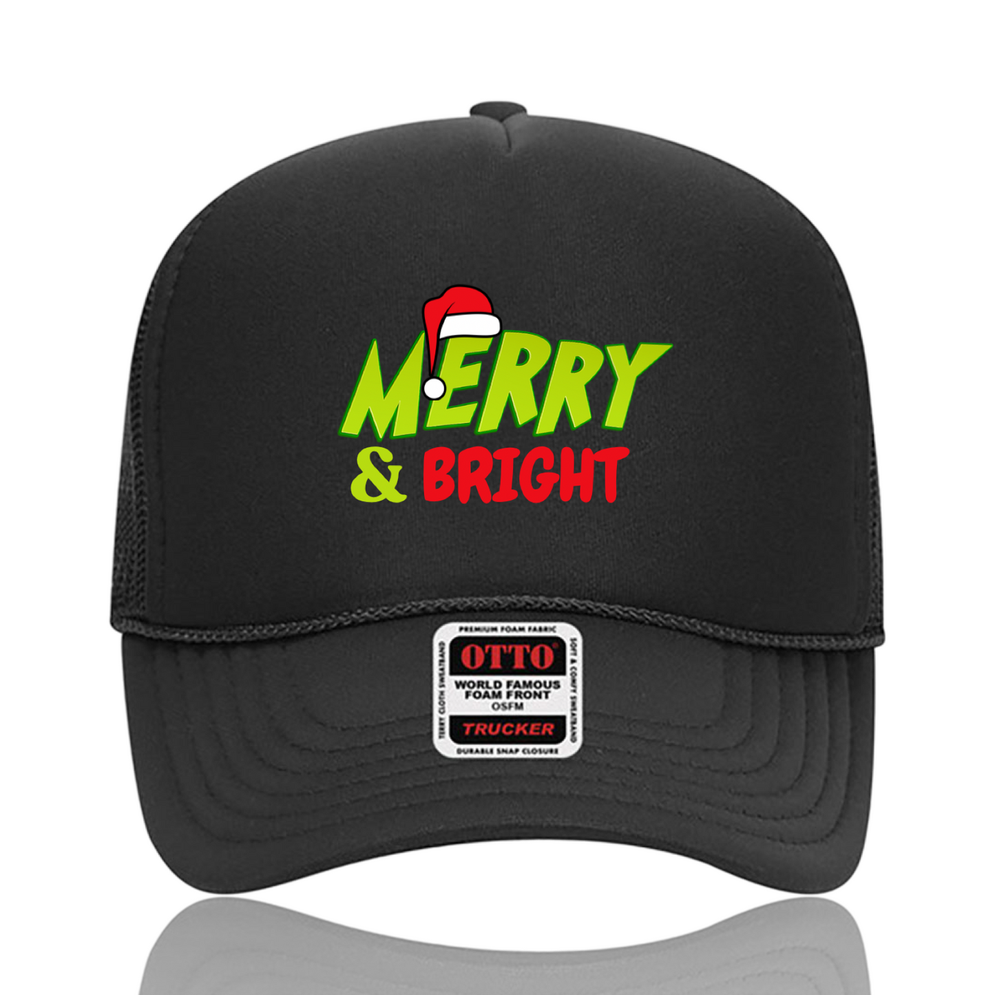 Merry & Bright Foam Trucker Hat