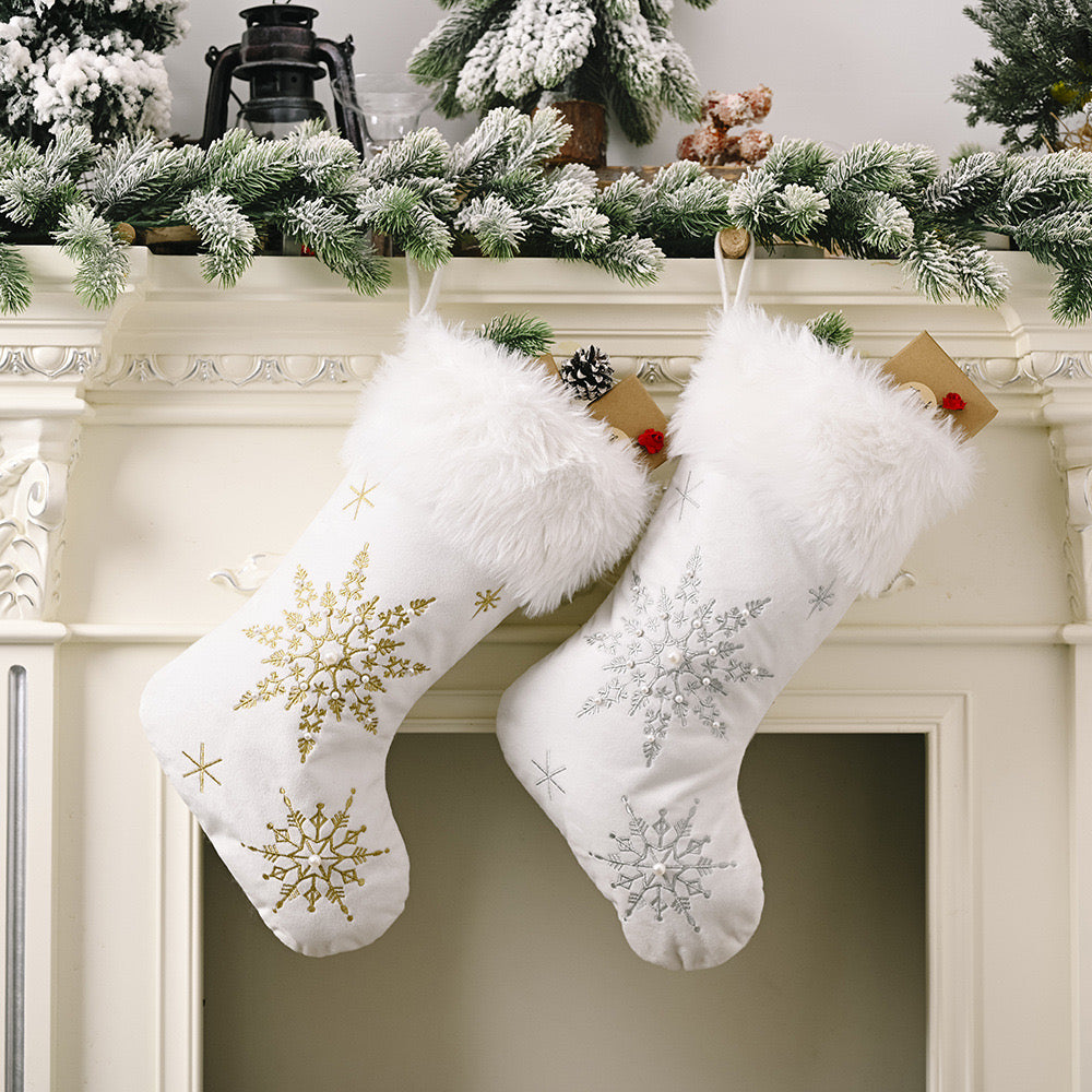 Snowflake Christmas Stockings