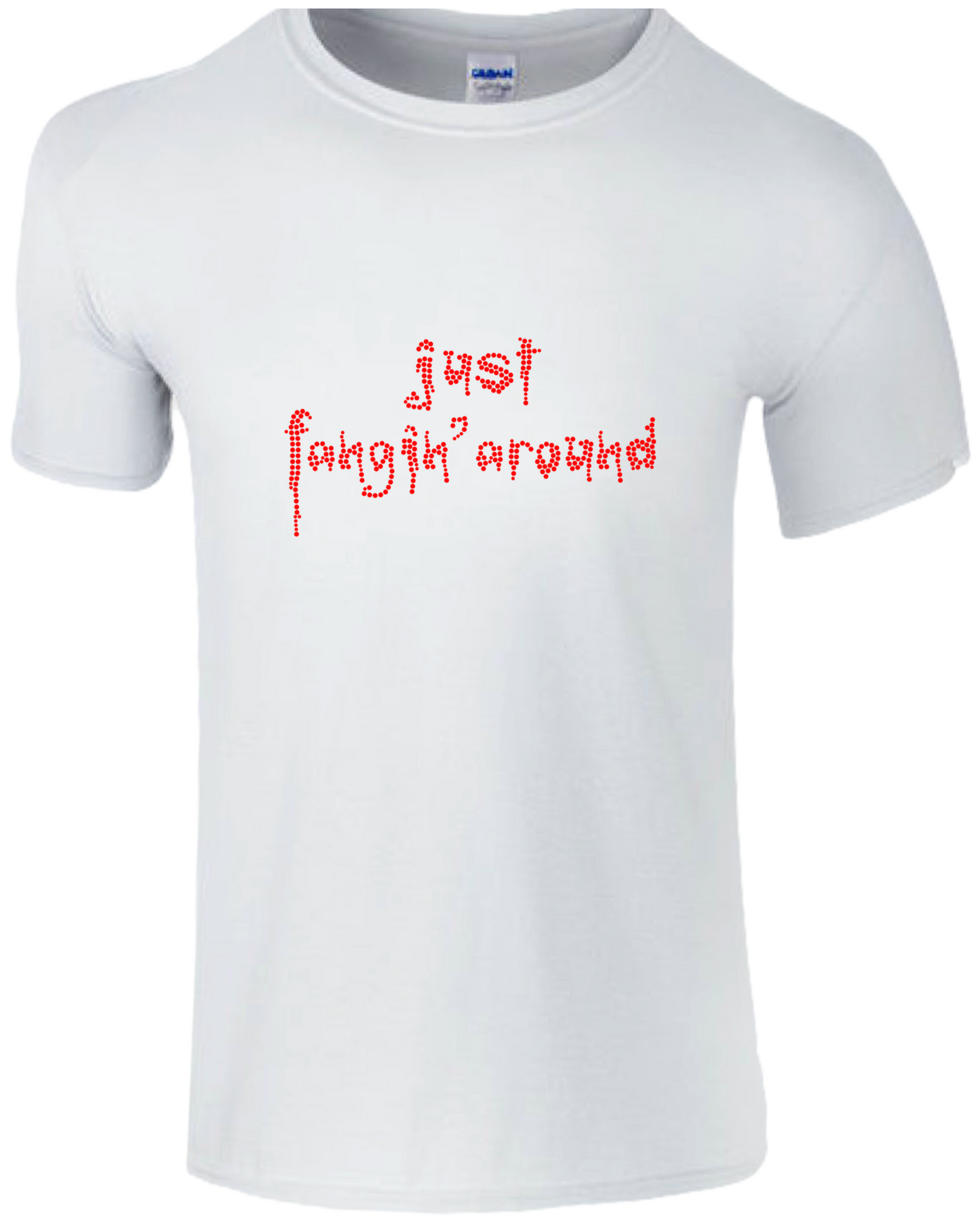 Just Fangin Around Rhinestone Unisex T-Shirt