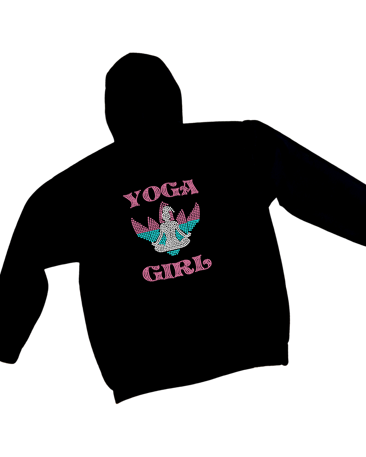 Yoga Girl - 3 Color Rhinestone Design