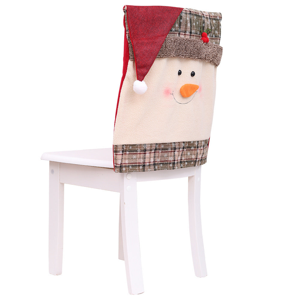 Christmas Pom Pom Chair Cover