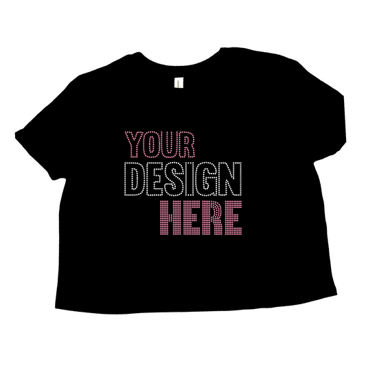 Fully Customizable Cropped Softstyle T-Shirt