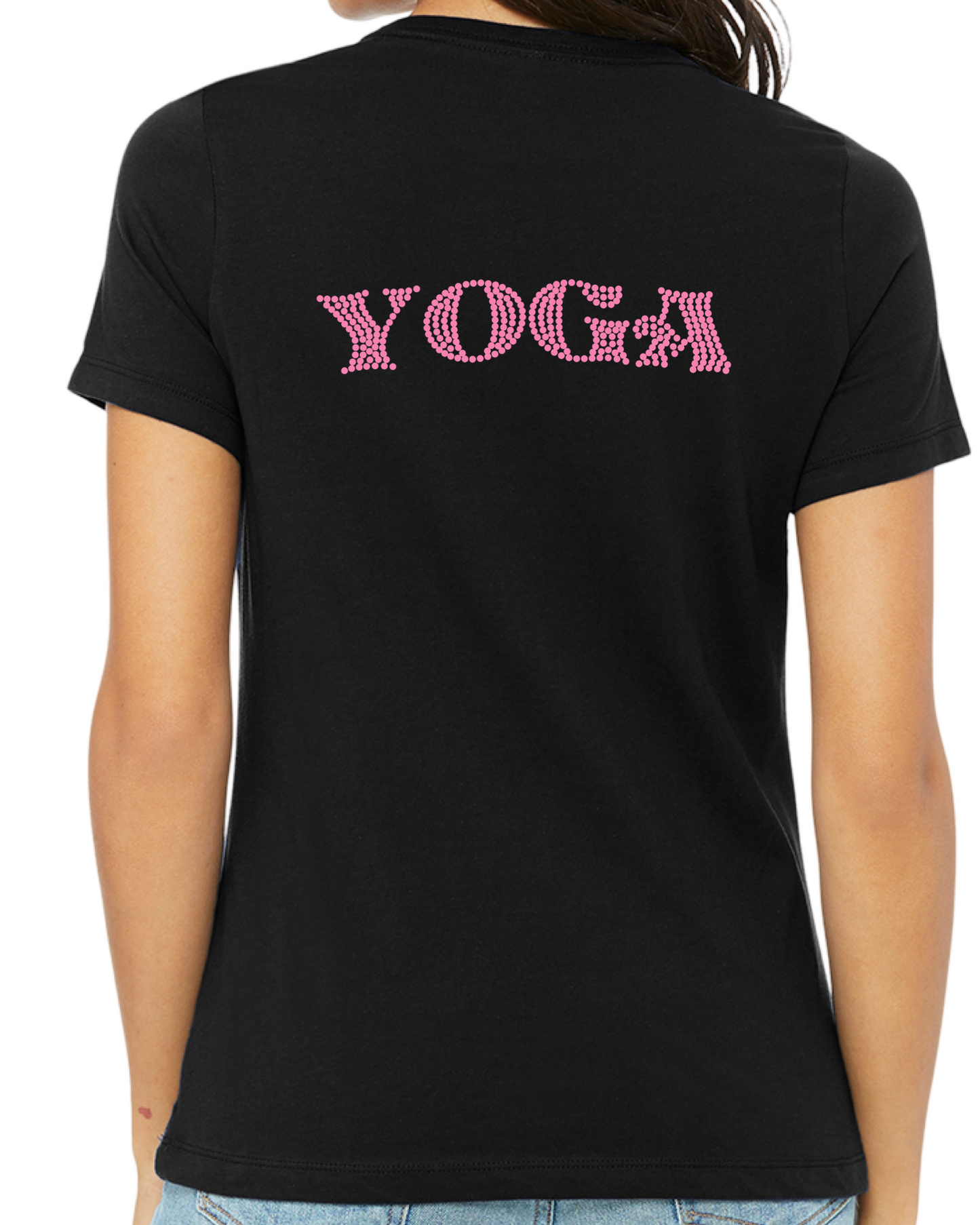 Yoga Rhinestone Design