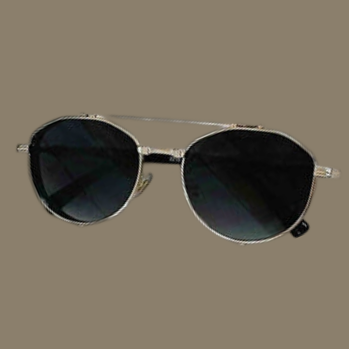 Pretty Simple  Gemma Retro Aviator Sunglasses