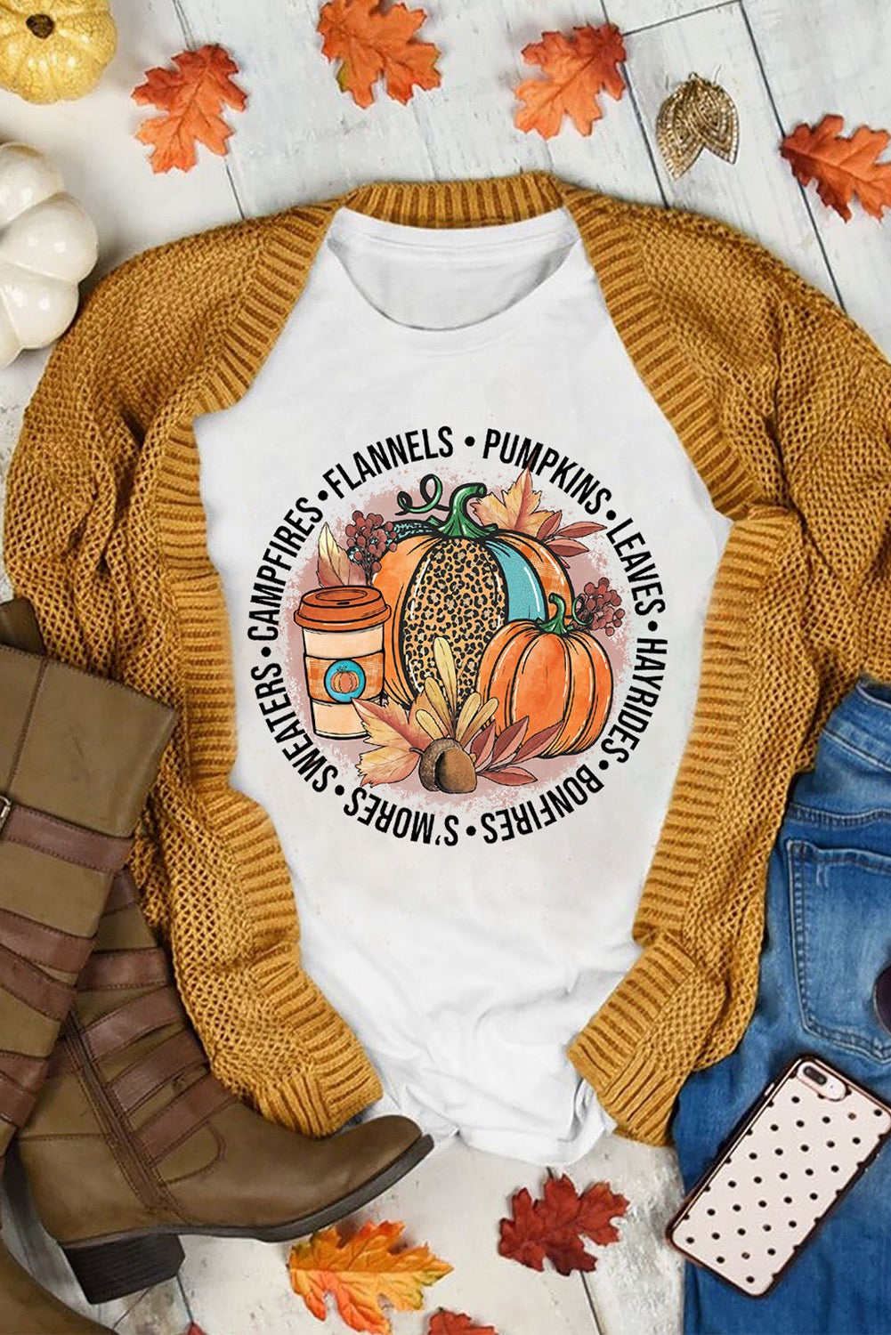 Fall Season Graphic Tee