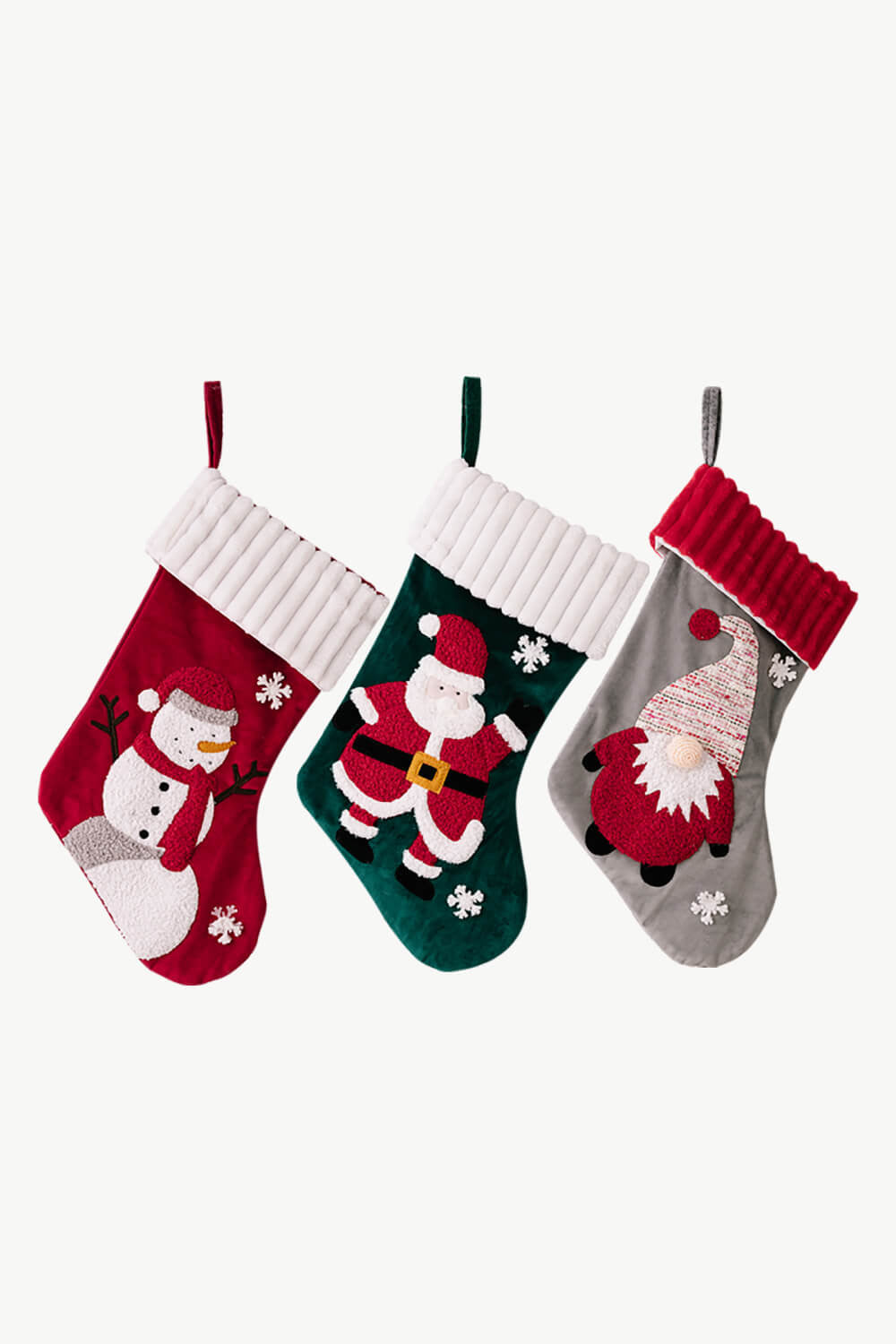 3 Pack Christmas Stockings