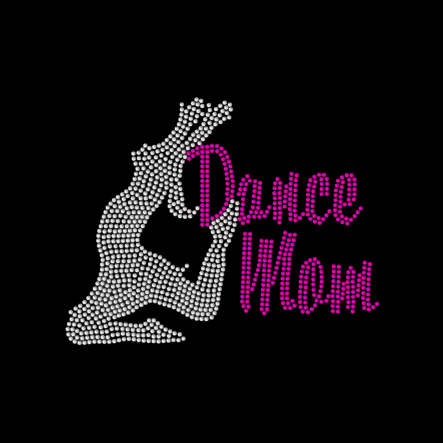 Dance Mom Rhinestone Zip-Up Hoodie