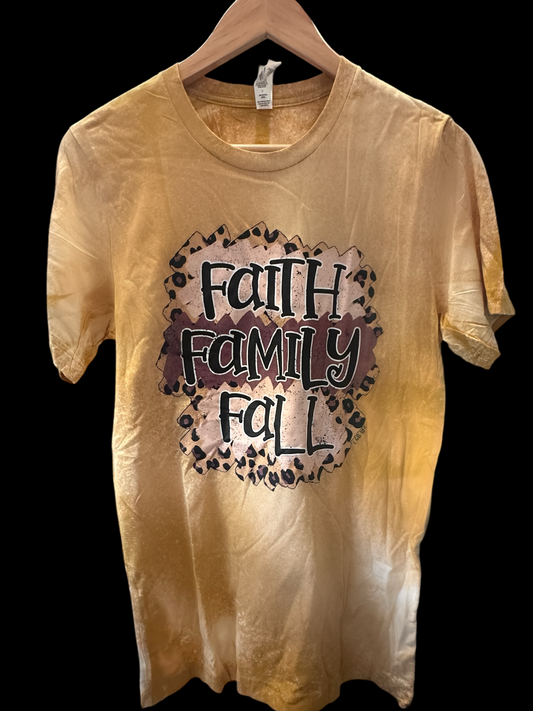 Faith Family Fall Graphic T-Shirt