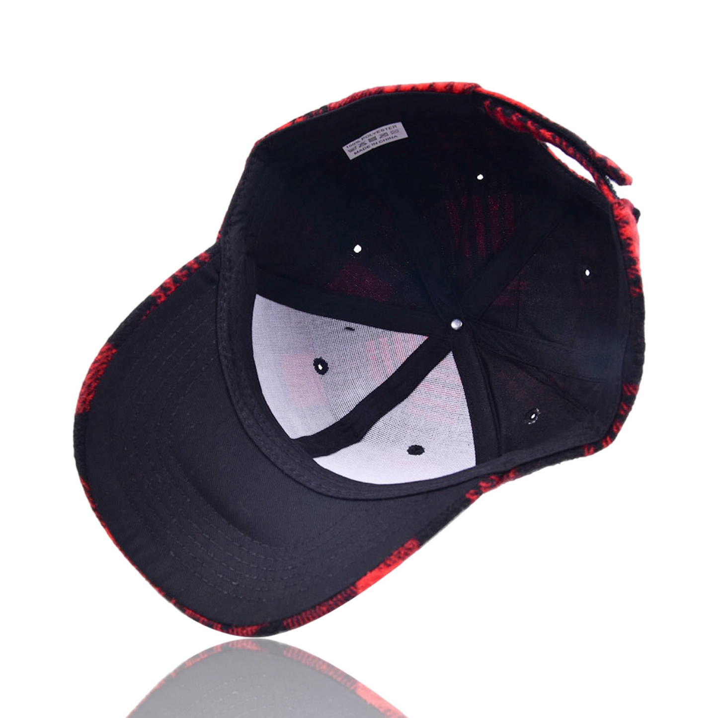 Plaid Adjustable Baseball Cap