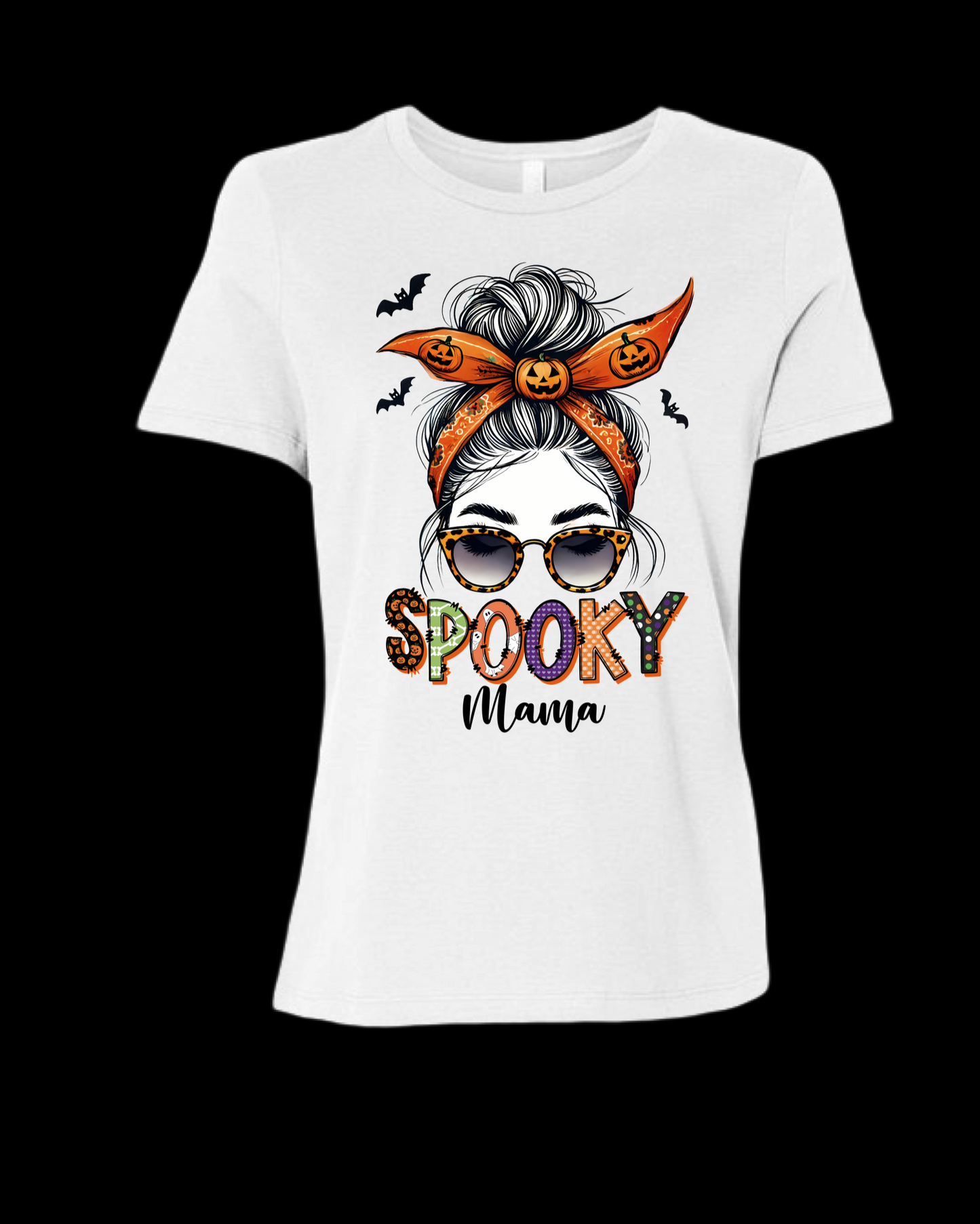 Spooky Mom Print Design Apparel