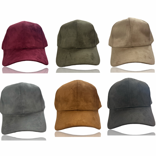 Aili’s Corner Suede Boyfriend Ball Cap