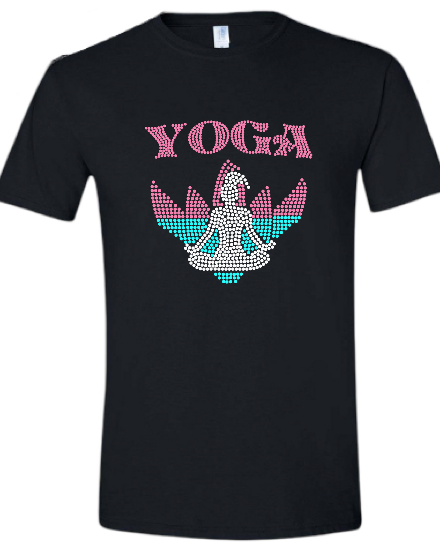 Yoga - 3 Color Rhinestone Design