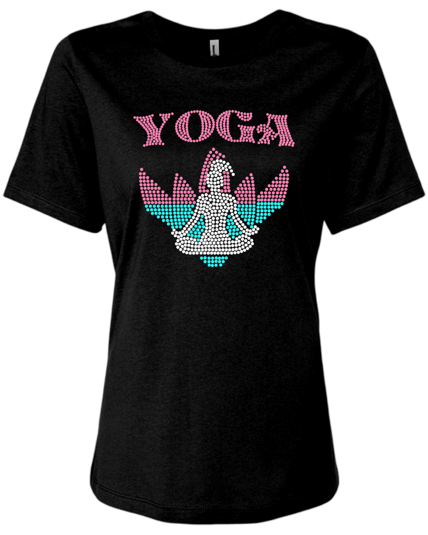 Yoga - 3 Color Rhinestone Design