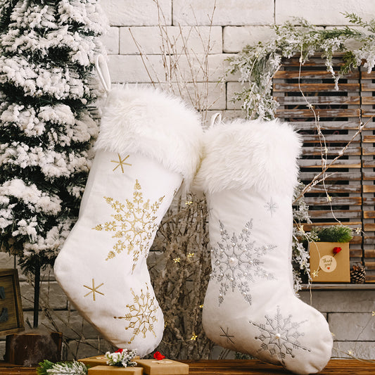 Snowflake Christmas Stockings