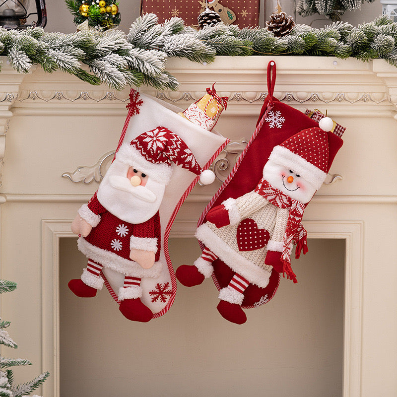 Christmas Doll Stockings