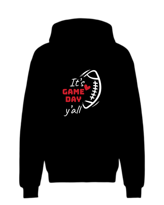 Game Day Pullover Hoodie With A Matching Hat Option