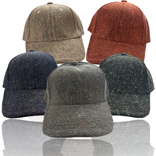 Dani & Em Vintage Tweed  Baseball Cap