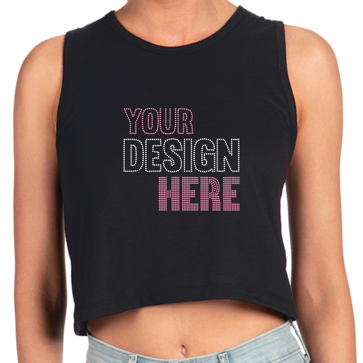 Fully Customizable Cropped Softstyle Tank