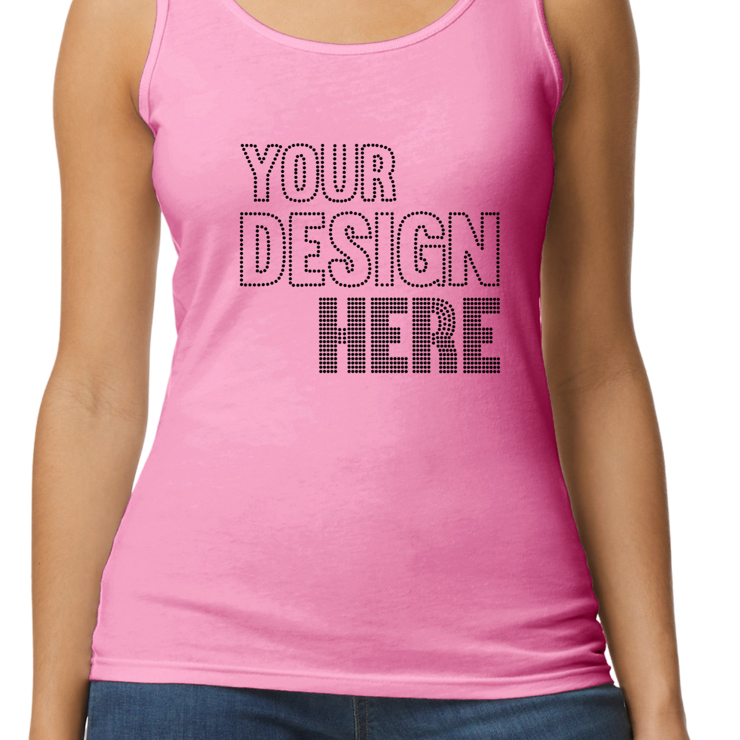 Fully Customizable Women’s  Softstyle Fitted Tank