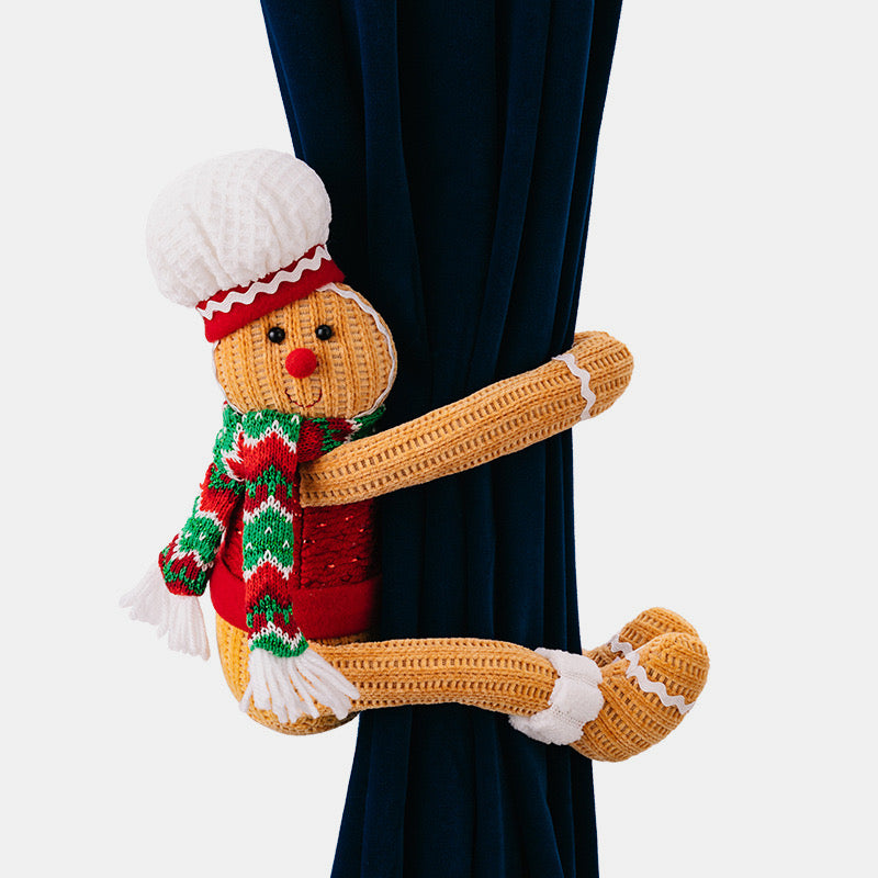 Christmas Gingerbread Curtain Clasp