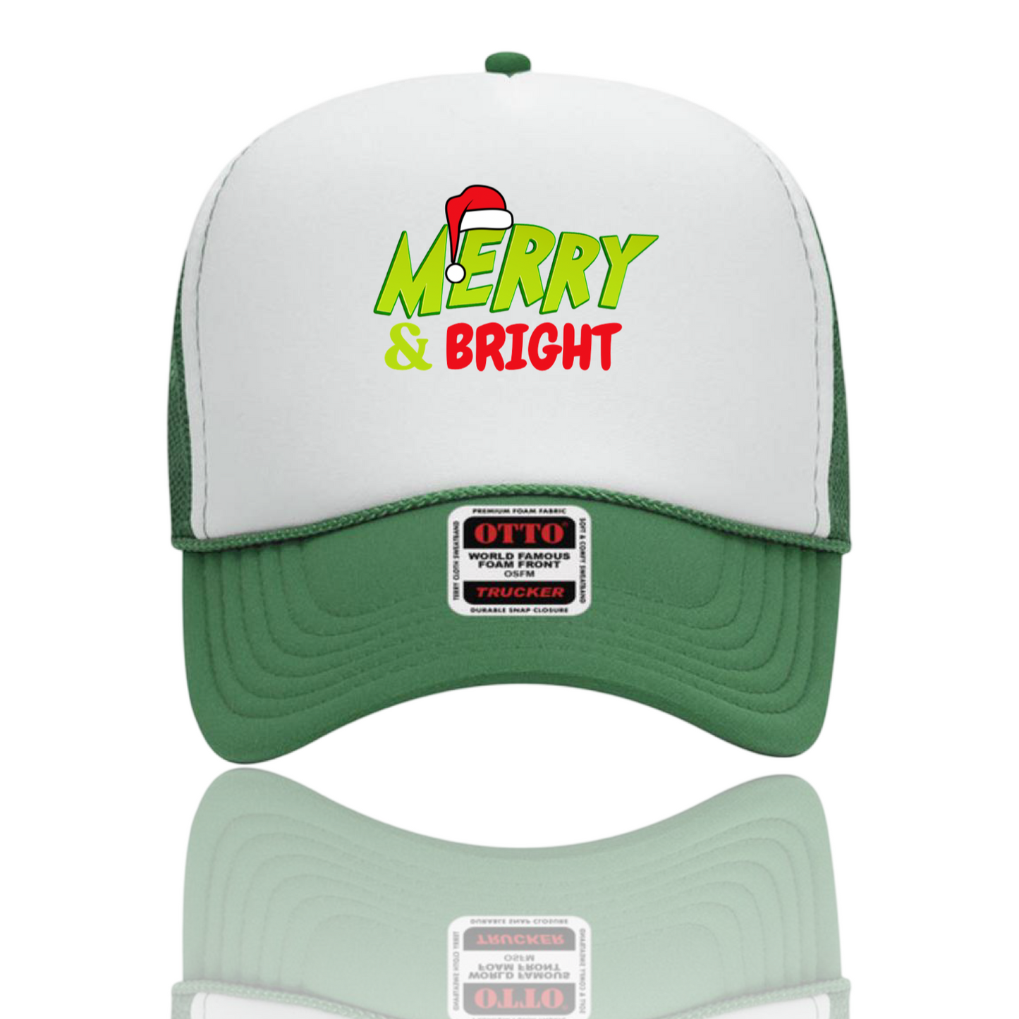 Merry & Bright Foam Trucker Hat