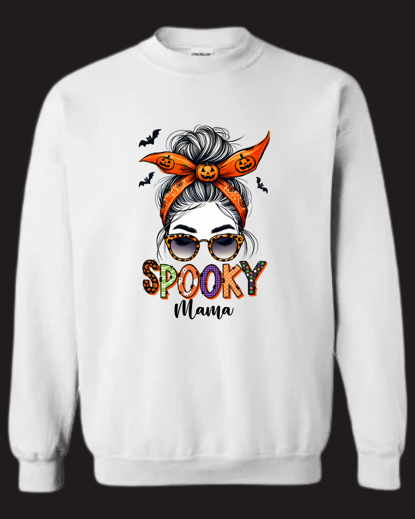 Spooky Mom Print Design Apparel